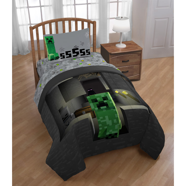 Twin minecraft clearance bedding